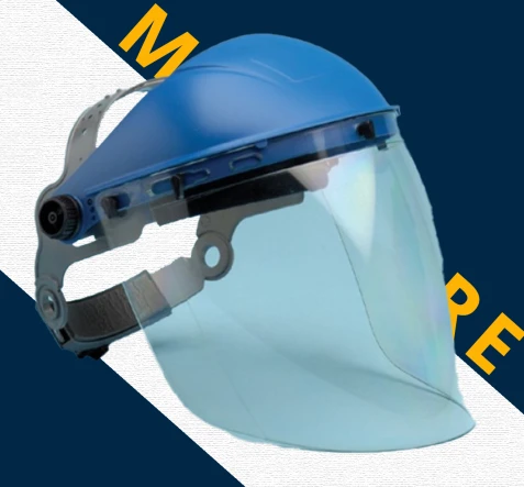 FACE PROTECTION Elvex® Molded Polycarbonate Face Shields 2 1