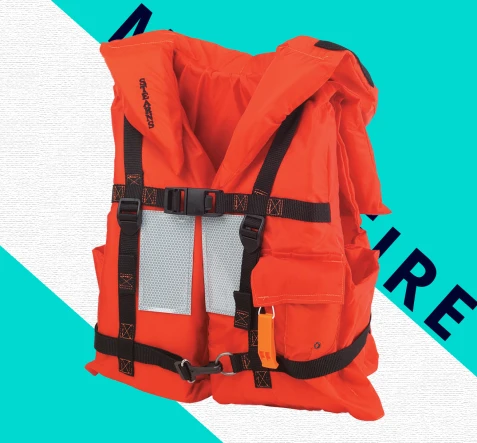 LIFE SAVING EQUIPMENT Deluxe Merchant Mate™ II Vest 1 b