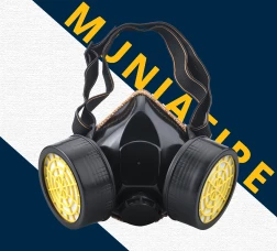 BLUE EAGLE MASKER DOUBLE RESPIRATOR HALF FACE  FILTER