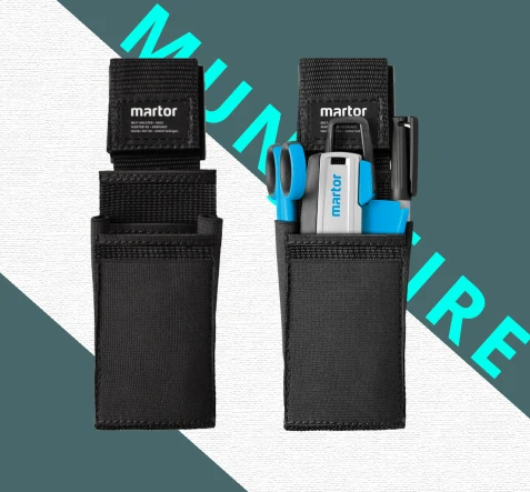 SAFETY CUTTER Martor® Belt Holster L With Clip No. 9922 1 d