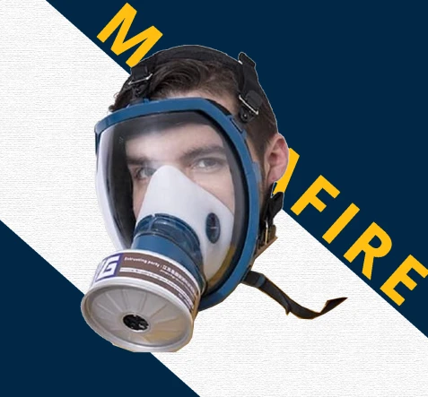 RESPIRATORY PROTECTION FULL FACE GAS MASK SINGLE FILTER TANK  MASKER RESPIRATOR 1 full_face_gas_mask_single_filter_tank_masker_respirator