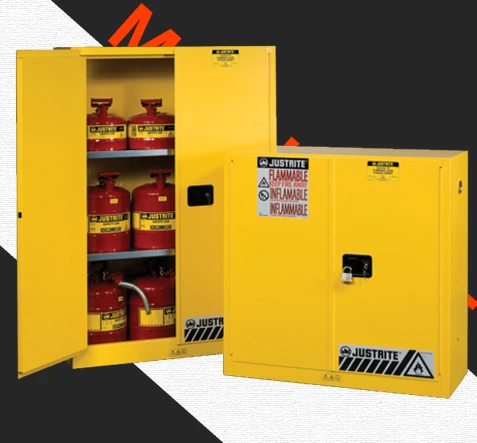 SAFETY CONTAINMENT SYSTEM JUSTRITE Sure-Grip® Ex Safety Cabinets 1 h