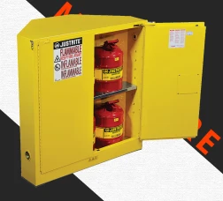 JUSTRITE SureGrip Ex Corner Safety Cabinets