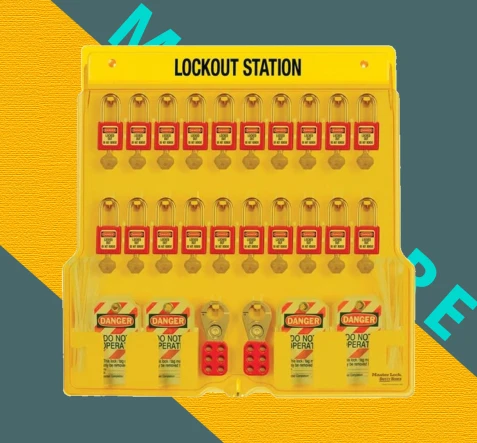 LOCKOUT & TAGOUT SYSTEM Group Lock-out 1 padlock_stations