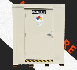 JUSTRITE 4Hour FireRated Outdoor Safety Lockers