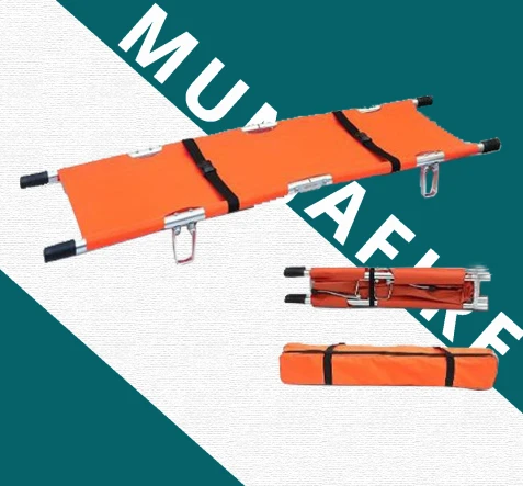 HOSPITAL EQUIPMENT FOLDING STRETCHER 2F 1 tandu_lipat_besi